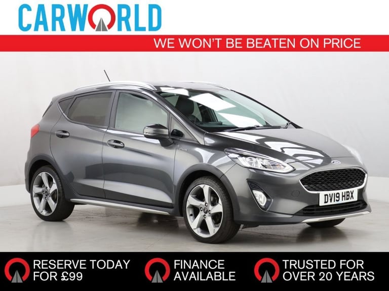 image for 2019 Ford Fiesta 1.0T EcoBoost GPF Active X Hatchback 5dr Petrol Manual Euro 6 (s/s) (140 ps Hatc...