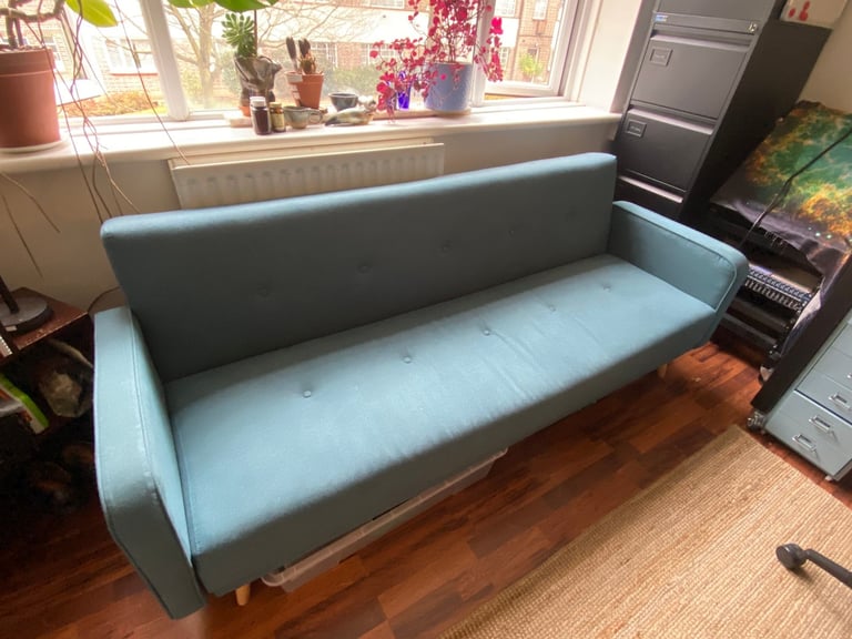 image for MUST GO! PRICE DROP! Click clack Sofa bed, futon, very good condition. Smoke free home