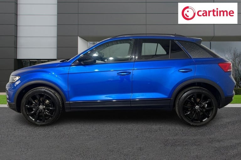 2021 21 VOLKSWAGEN T-ROC 1.5 TSI EVO BLACK EDITION SUV 5DR PETROL MANUAL EURO 6 