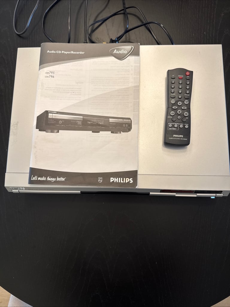 Philips Audio cd player / recorder CDR 795/796