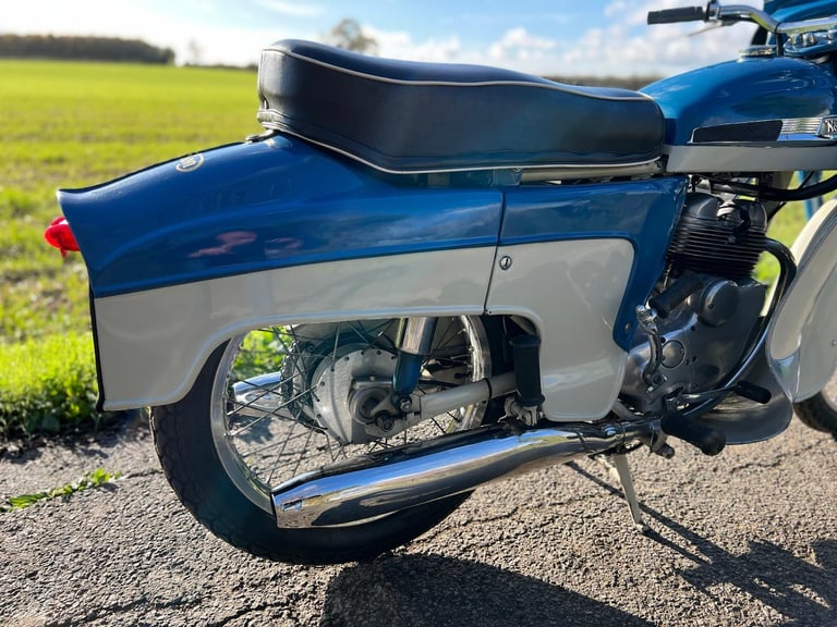 Norton jubilee 250cc,1959, fitted with Period Avon fairing, stunning 