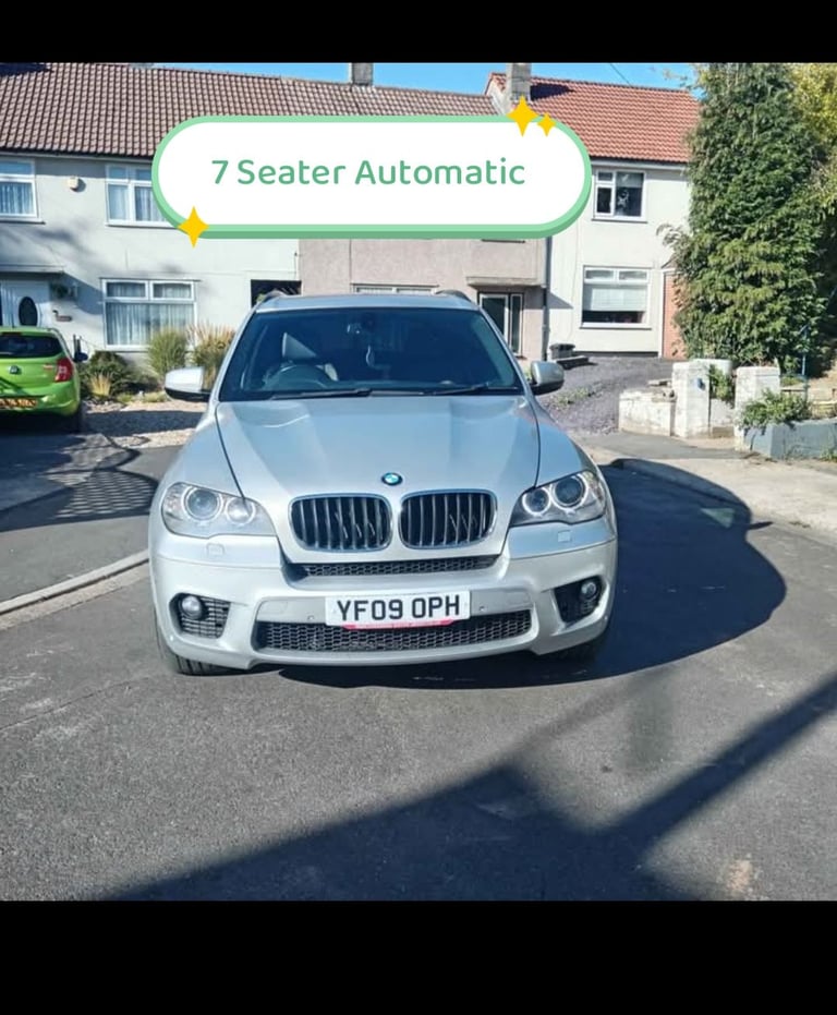 BMW X5 3.0 DIESEL AUTOMATIC 8 SPEED GEARBOX 7 SEATER 