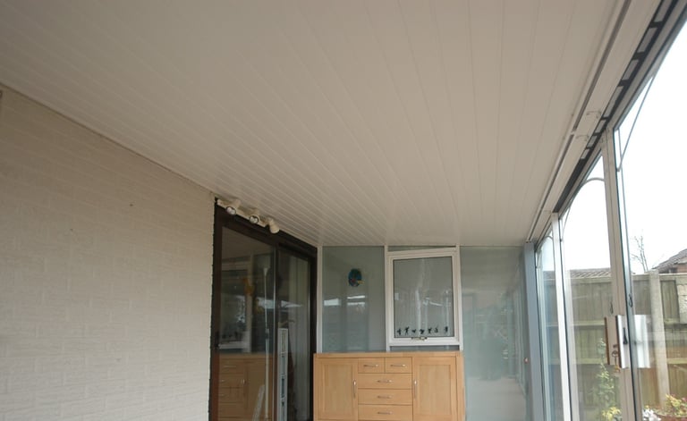 CONSERVATORY INSULATION Efficway install PVC PANELED CEILING Supplied & Fitted all incl.