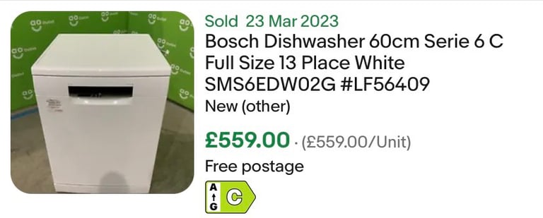 Bosch dishwasher | Page 5/8 - Gumtree