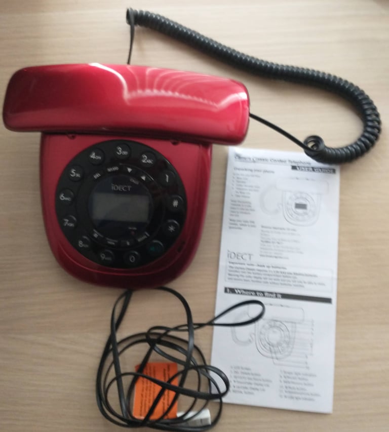 iDECT Binatone Carrera Classic Corded Telephone Boxed | in Oadby,  Leicestershire | Gumtree