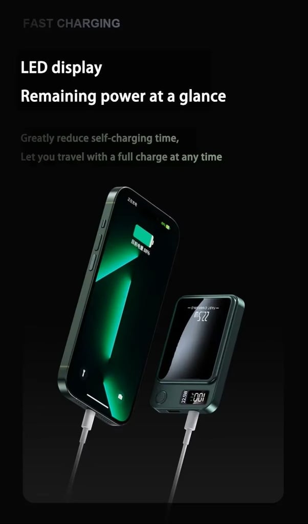 10.000mah magnetic power back 