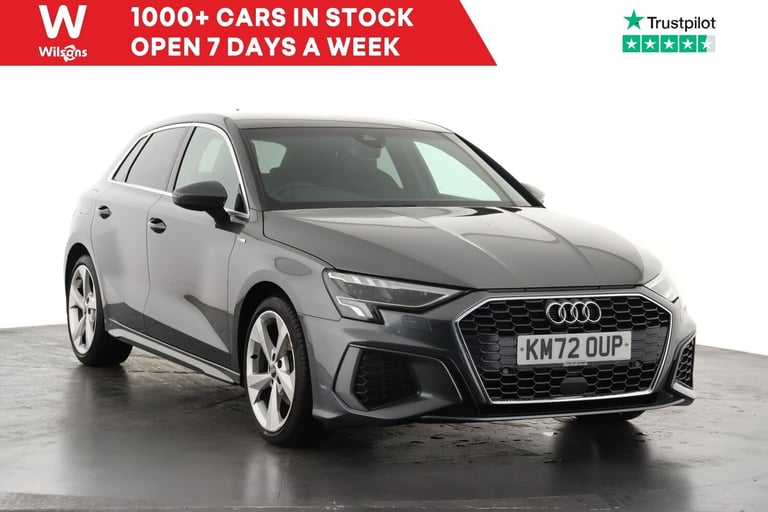 image for 2022 Audi A3 35 TFSI S Line 5dr S Tronic Hatchback Petrol Automatic