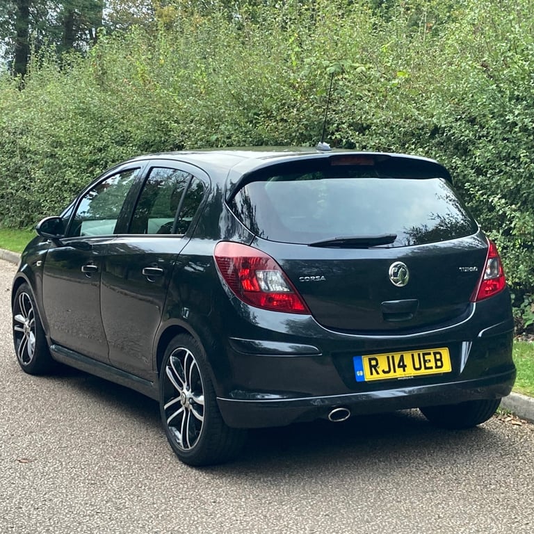 2014 VAUXHALL CORSA BLACK EDITION - ULEZ FREE - 62 MPG - ONE OWNER - FULL HISTORY