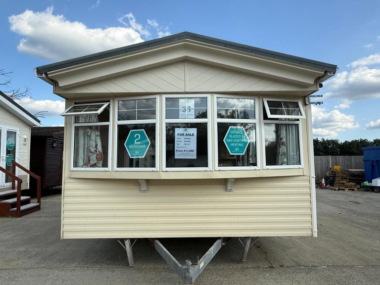 2 Bed Static Caravan - DG + CH - Offsite For Private Land / Self Build / Farms