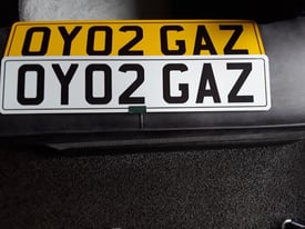 Private plate gaz on retention the plate certificate is here ready to transfer 