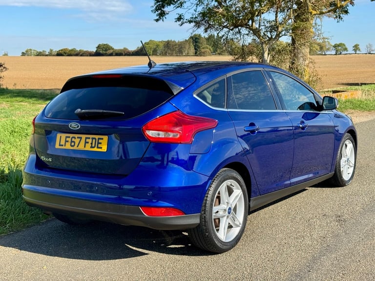 2017 Ford Focus 1.5 TDCi Titanium Euro 6 (s/s) 5dr HATCHBACK Diesel Manual