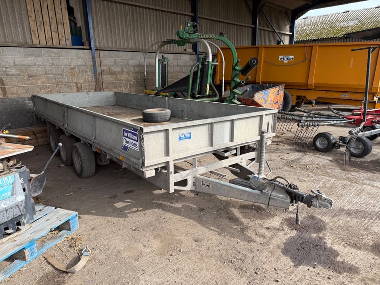 Ifor Williams LM166G3 Tri axle trailer 