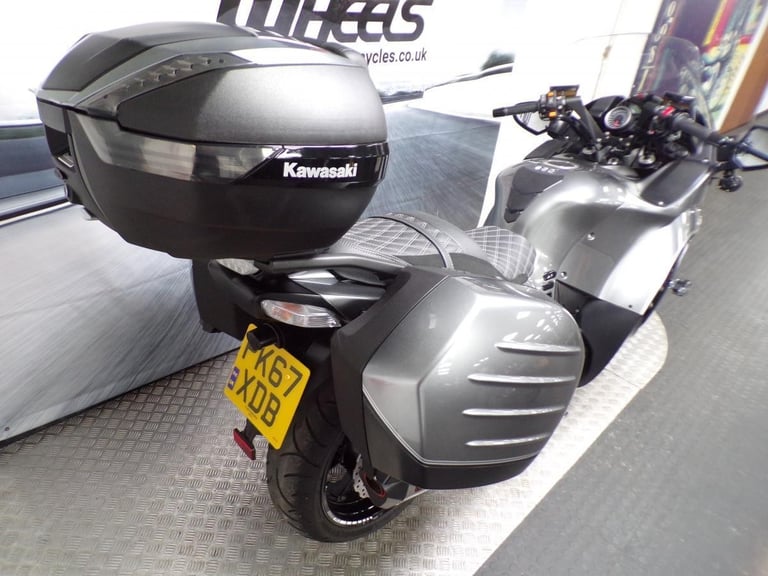 2017 KAWASAKI GTR1400 WITH ONLY 4496 MILES FROM NEW!