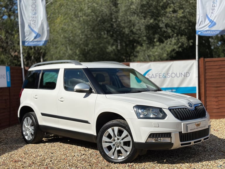 image for 2015 Skoda Yeti 2.0 TDI CR [150] SE L 4x4 5dr Automatic Diesel White HATCHBACK Diesel Automatic