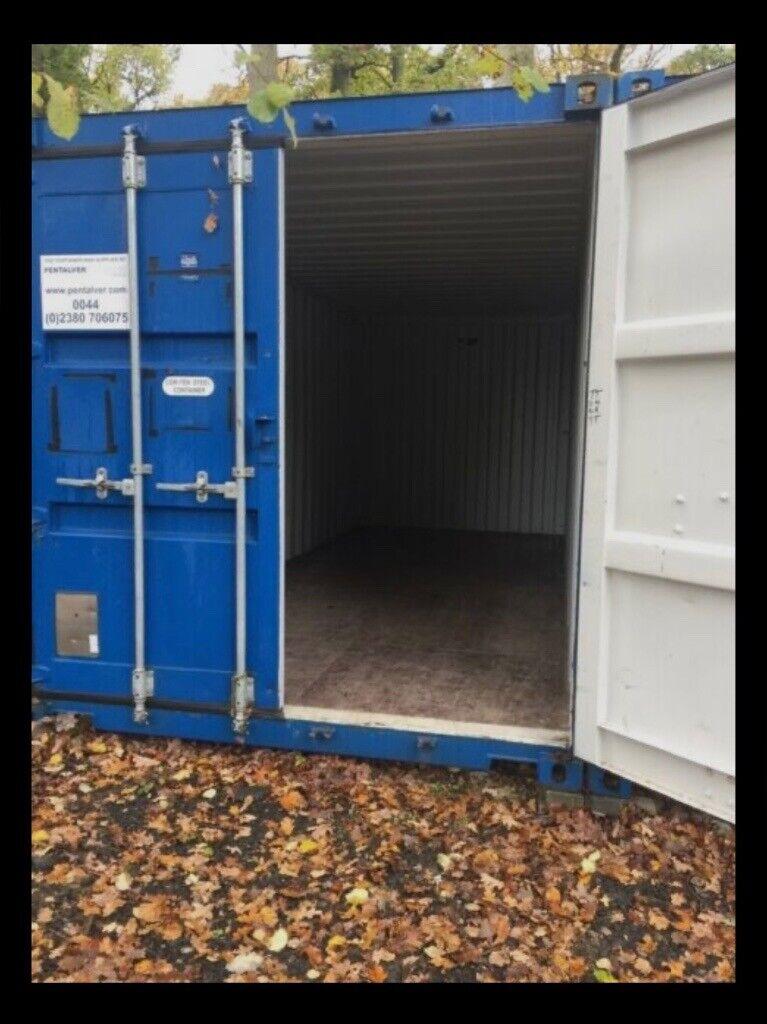Good as new 20ft storage container to rent in Pulborough 