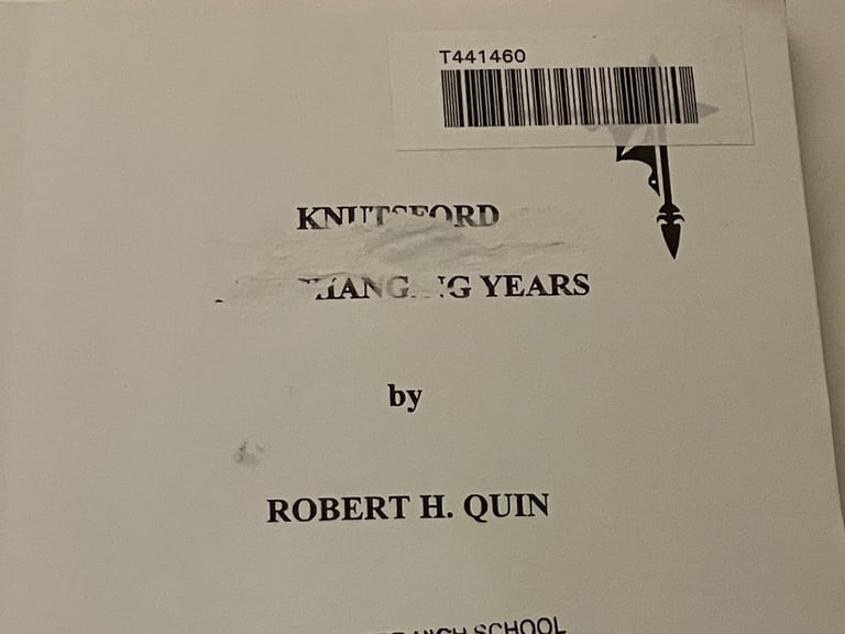 Knutsford: The Changing Years 1950-1970 by Robert Quin
