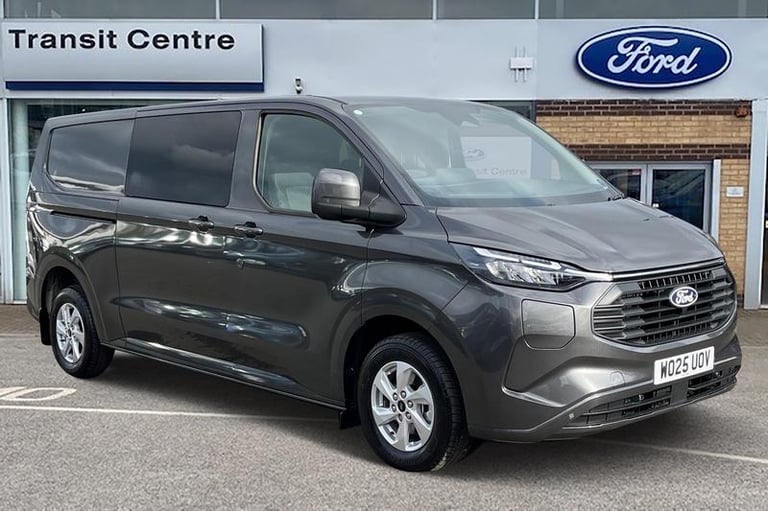 image for 2025 Ford Transit Custom 2.5 PHEV 232ps H1 Double Cab Van Limited Auto PANEL VAN PETROL/ELECTRIC ...
