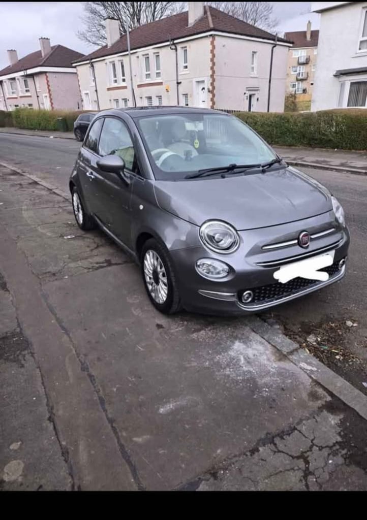 Fiat 500 grey 