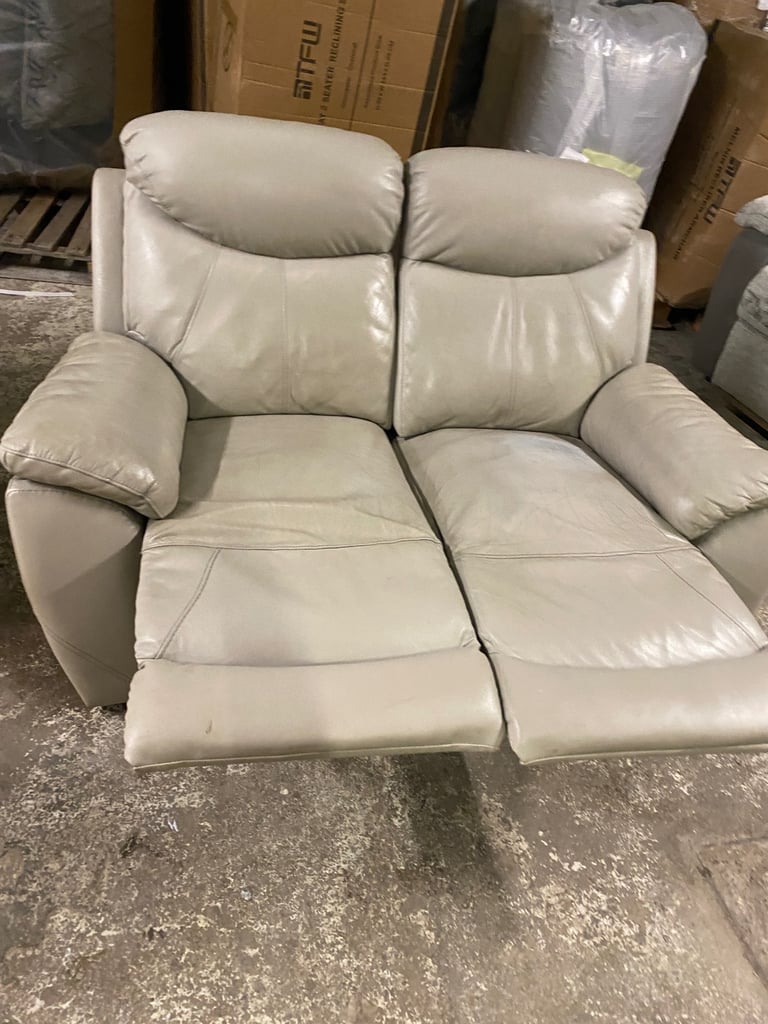 Leather sofa Recliner 