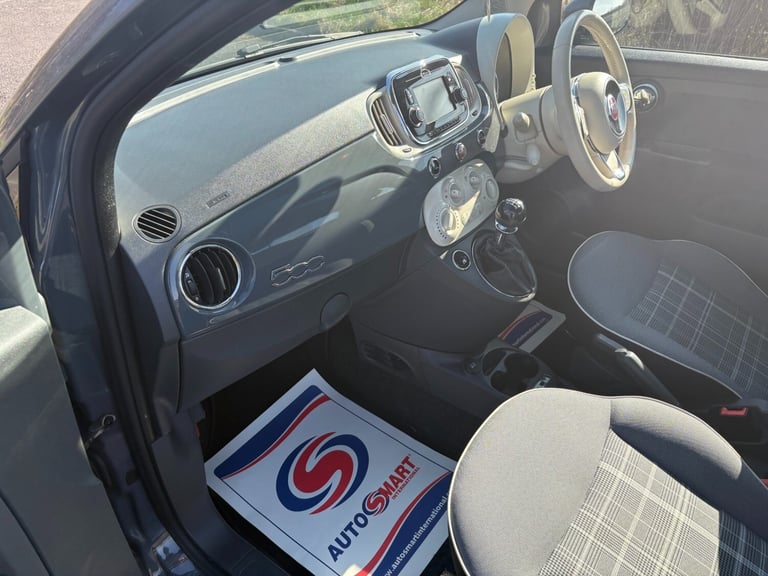 2017 Fiat 500 1.2 Lounge 3dr HATCHBACK Petrol Manual