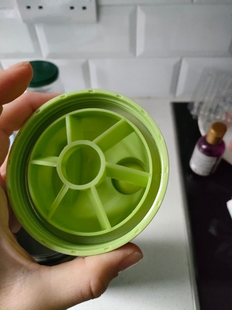 MyProtein myVegan metal protein shaker