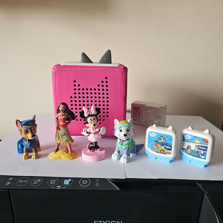 image for tonie box, 6figures all£100 & 1 free Cinderella broke but story full working vgc was over £160