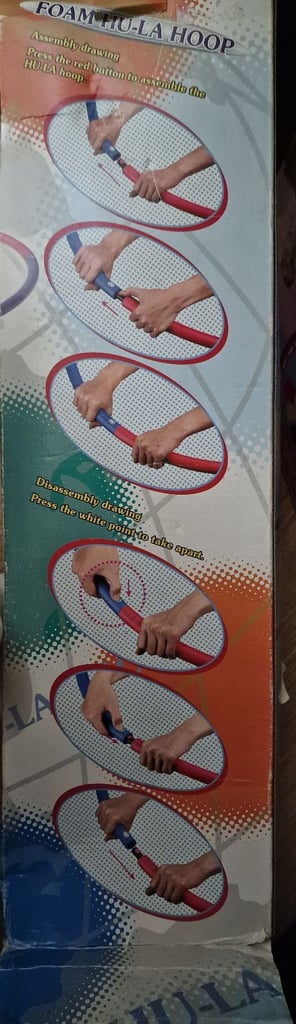 Foam hula hoop 