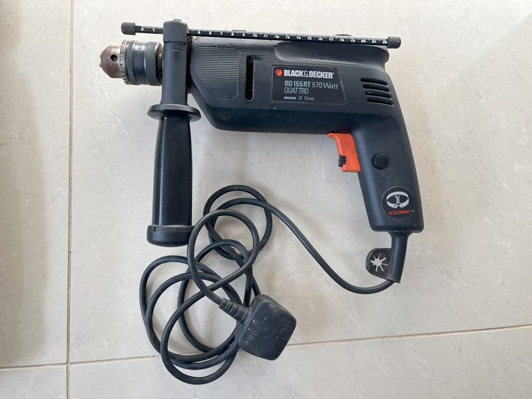 Black & Decker BD 155 RT 570 watt quattro mains electric hammer drill