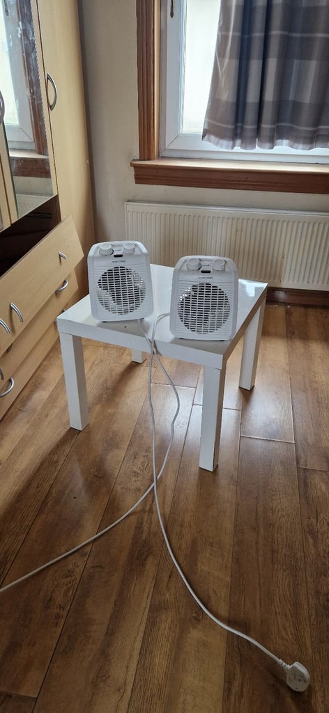 Portable Heater - two units for £10