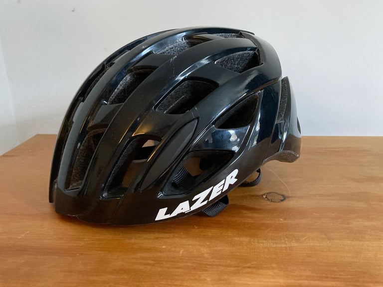 image for Lazer Bike Helmet – Gloss Black – Great Condition