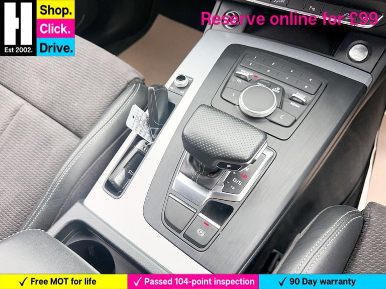 2017 Audi Q5 2.0 TFSI S line S Tronic quattro Euro 6 (s/s) 5dr ESTATE Petrol Automatic