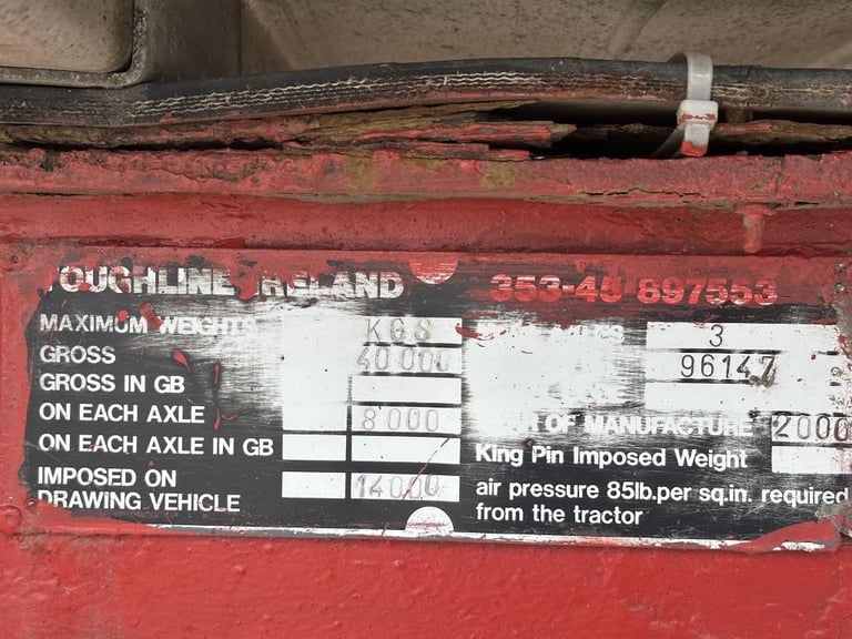 TOP TRAILERS ALUMINIUM TIPPING TRAILER 