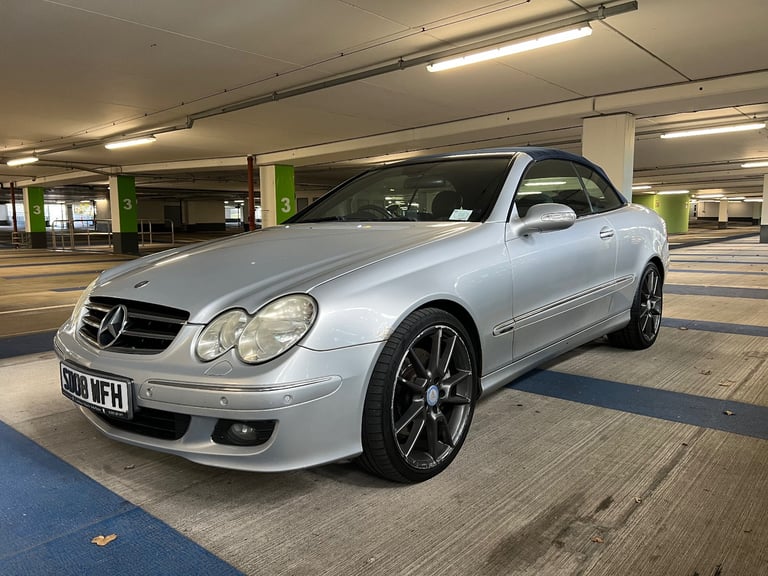 Mercedes-Benz, CLK, Convertible, 2008, Semi-Auto, 1796 (cc), 2 doors