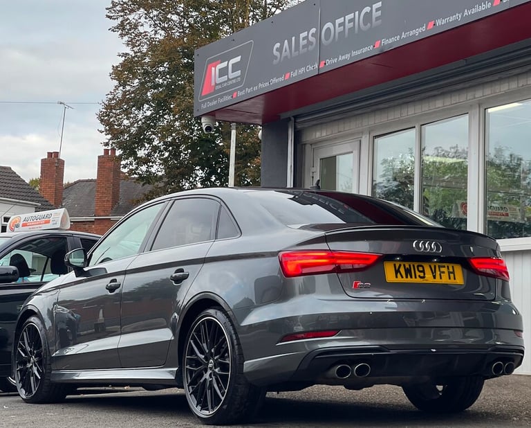 2019 Audi S3 2.0 TFSI Black Edition Saloon 4dr Petrol S Tronic quattro Euro 6 (s/s) (300 Saloon P...
