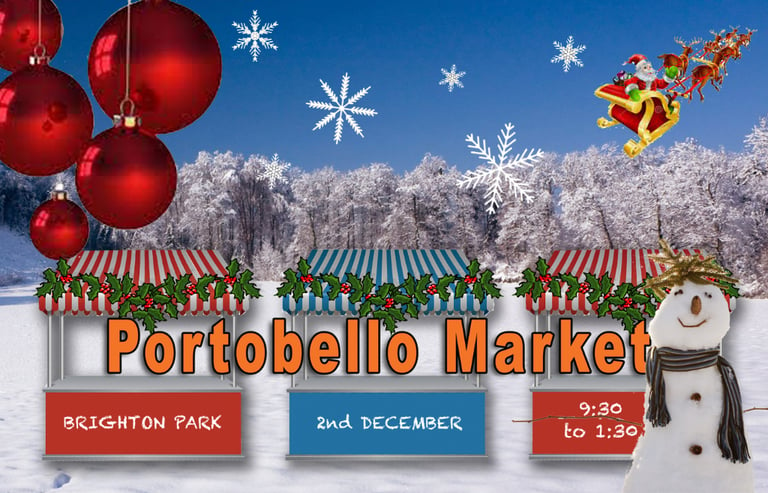 Portobello Market this Saturday . . .