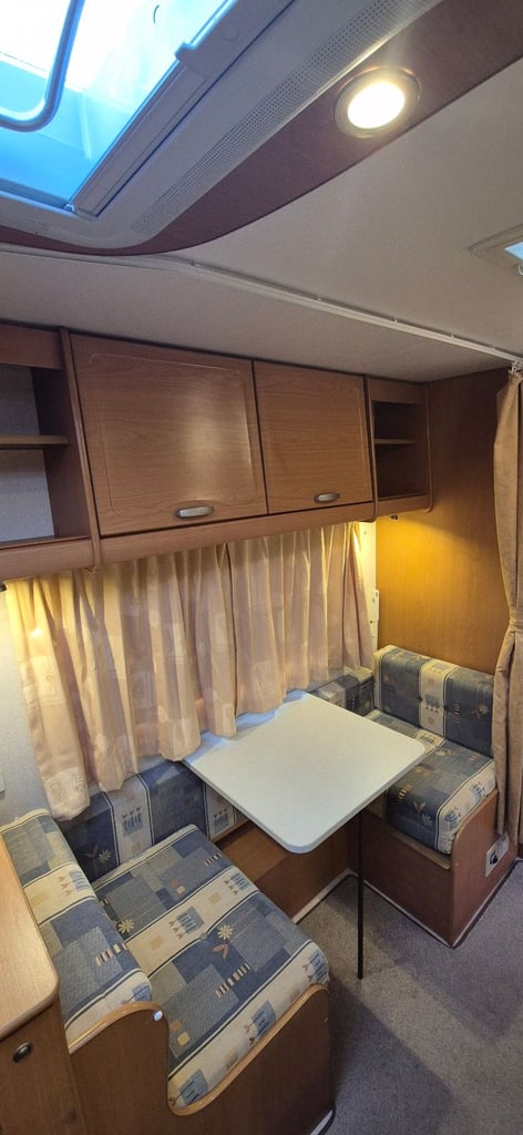 4 berth caravan with awning 