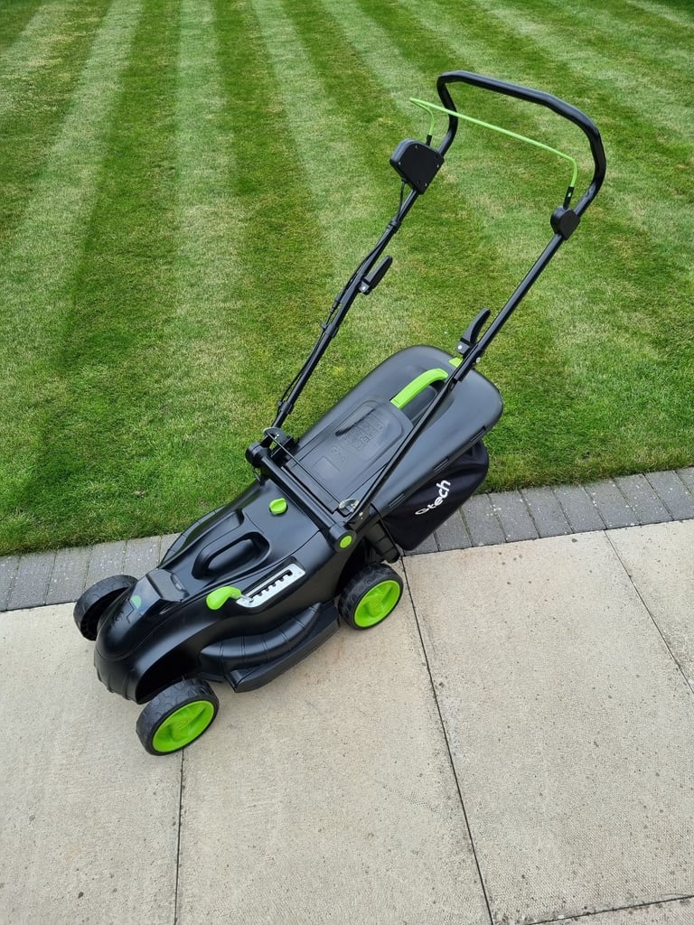 Gtech Cordless Lawnmower VGC with battery and charger