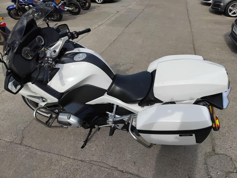2017 66 BMW R1200RT LC EX POLICE WHITE R 1200 RT LIQUID COOLED INCLUDES VAT
