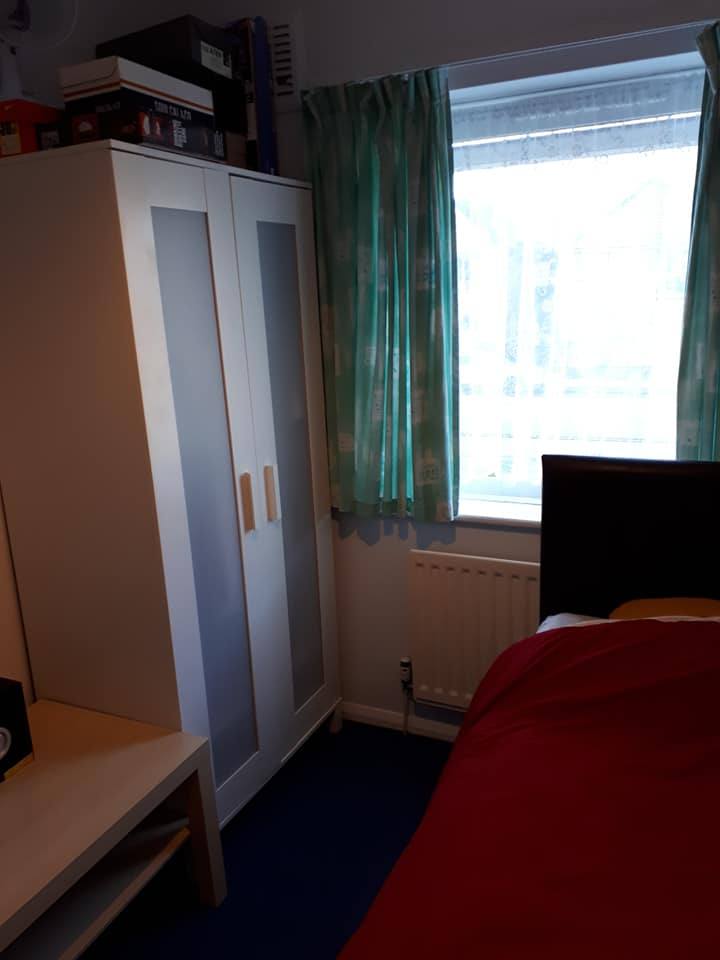 Single room with double bed