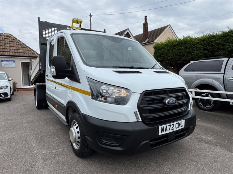 2022 Ford Transit 2.0 350 EcoBlue Leader Tipper Double Cab 4dr Diesel Manual RWD L3 Euro 6 (s Cha...