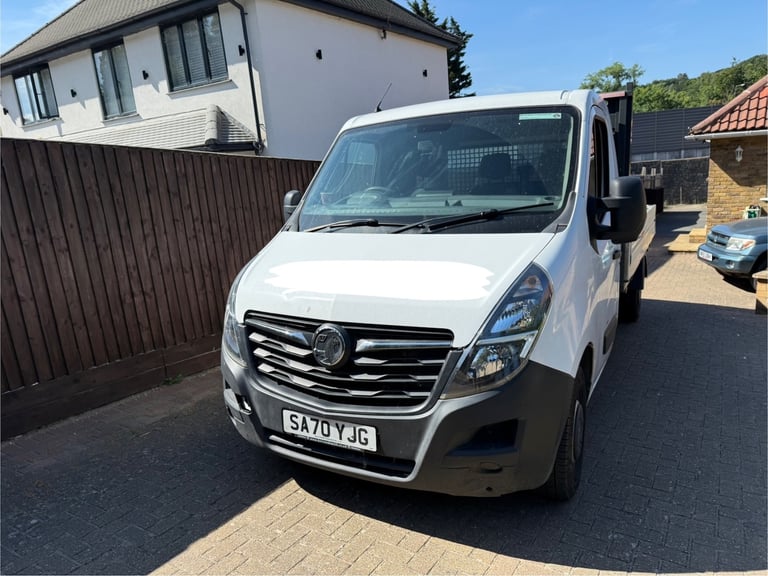 2020 vauxhall Movano dropside L3 F3500 2.3 140 NO VAT