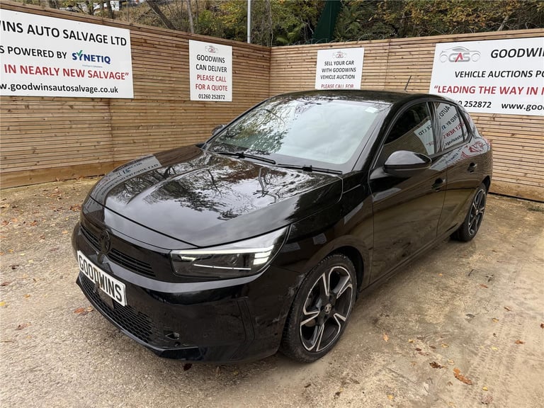 2023 73 VAUXHALL CORSA GS 1.2T ACCIDENT DAMAGED REPAIRBALE SALVAGE 