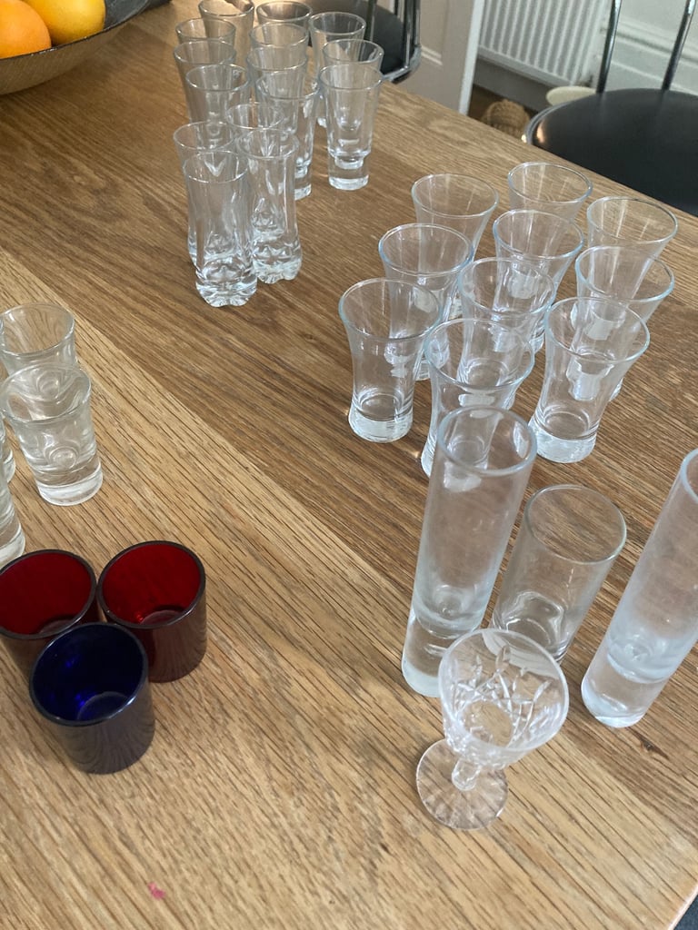 35 Shot Glasses 