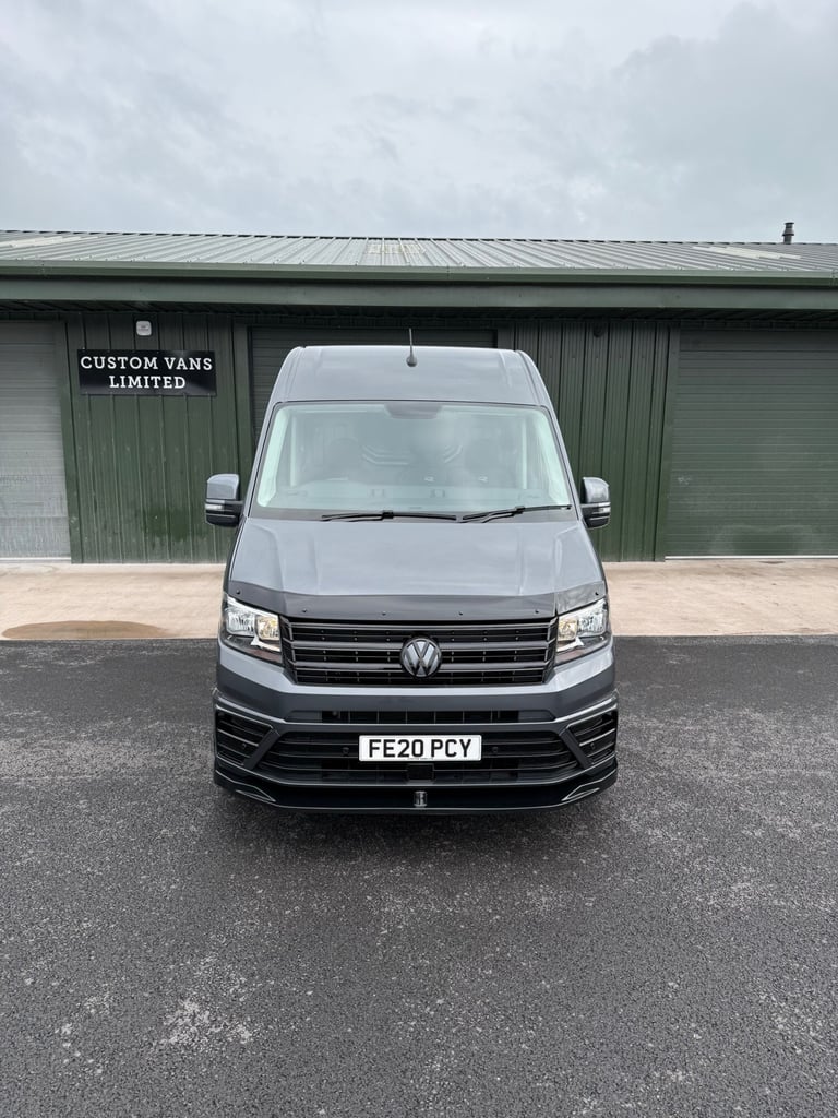 VOLKSWAGEN CRAFTER TRENDLINE 2.0TDI 140 MWB GREY EURO 6 ***VAT INCLUDED***
