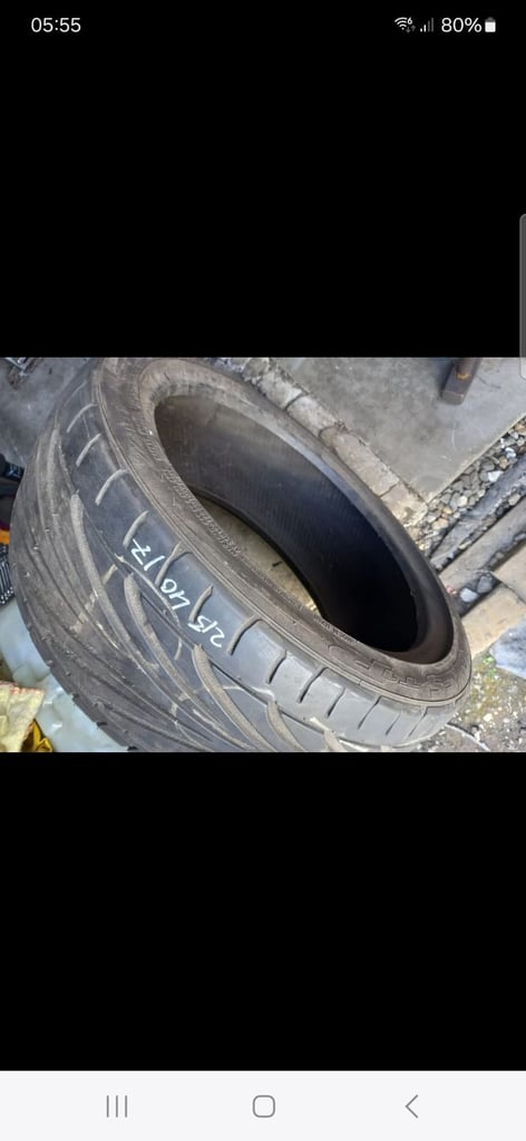 image for Toyo proxe 215 40 17 tyre good tread 