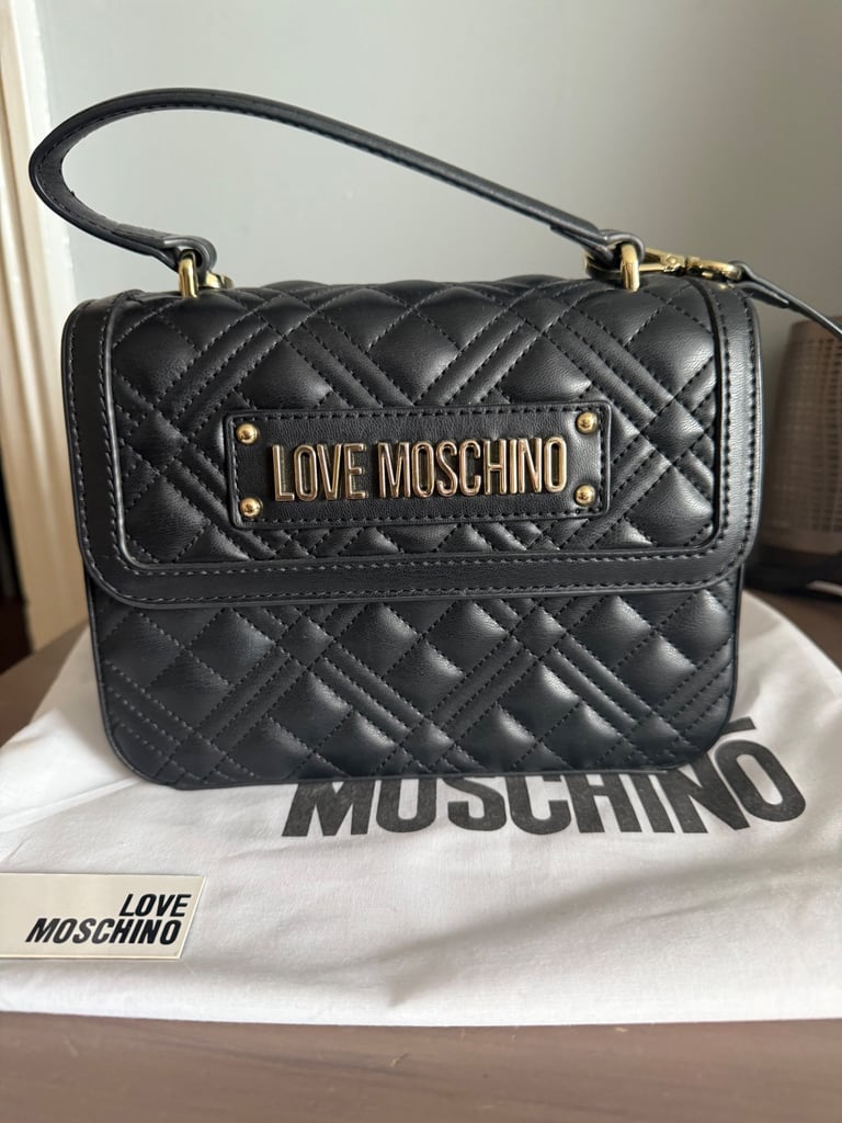 image for Moschino black handbag 