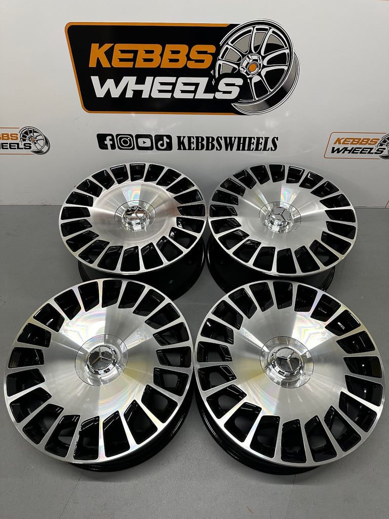 20" MERCEDES MAYBACH REPLACEMENT ALLOY WHEELS C CLASS E CLASS S CLASS