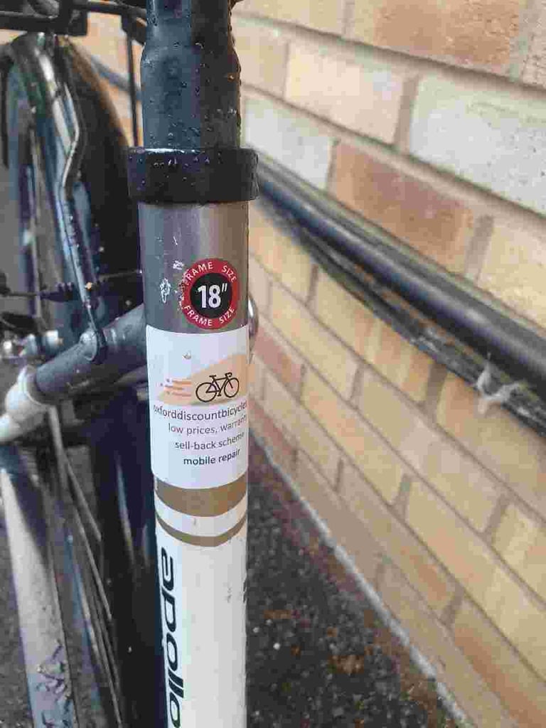 Oxford Discount Bicycles: Buy it, ride it, sell it back to us if you wish!