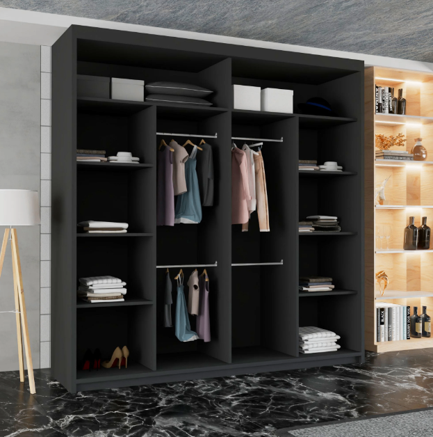 ⭐Mega Sale On 👉 Brilliant Quality 2 & 3 Sliding Door Wardrobe Available With Home Delivery⭐⭐