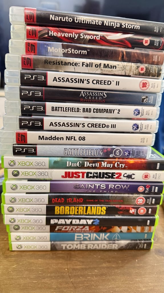 image for Xbox 360&ps3 games !! Only 